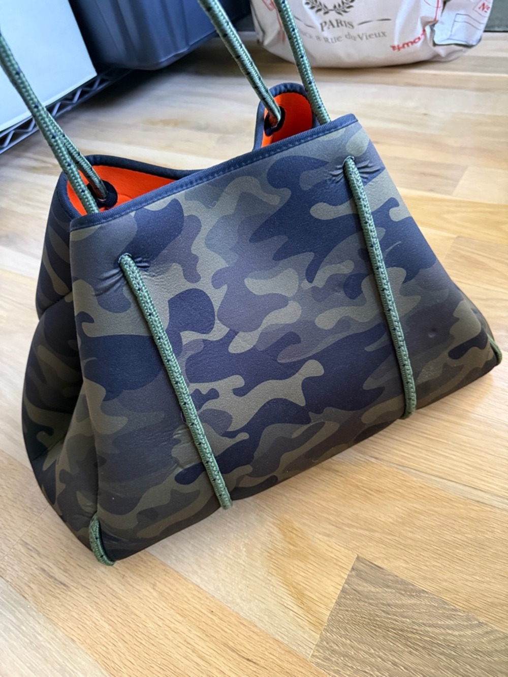 Haute Shore Camo Neoprene Tote - Picture 4 of 5